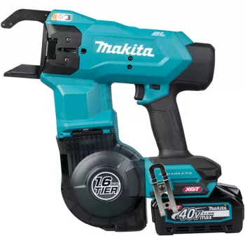 Makita TR001GZ XGT 40V Max accu-wapeningsbinder (zwart/blauw, machine zonder accu)