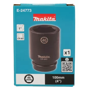 Makita E-24773 slagdop 1 inch, 46 mm, 100 mm lang