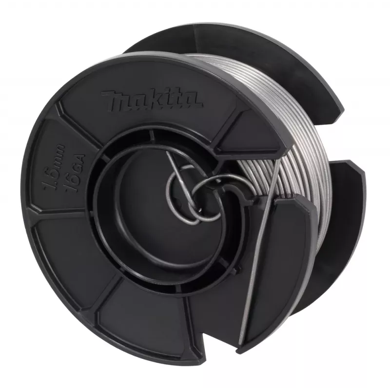 Makita 1915N0-0 blank binddraad voor wapeningsverbindingen 1,6 mm x 30,0 m, 32 stuks