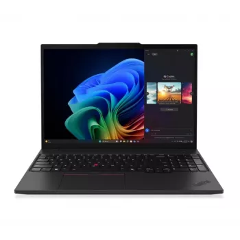 Lenovo ThinkPad T16 Gen 4 (AMD) Copilot+ PC 21QN001BPB laptop, 16 inch WUXGA IPS, AMD Ryzen AI 5 PRO 340, 16GB DDR5, 512GB SSD, Windows 11 Pro, Engels toetsenbord