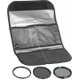 Hoya Digital Kit 62 mm - UV-, CPL-, ND8-filterset met tas