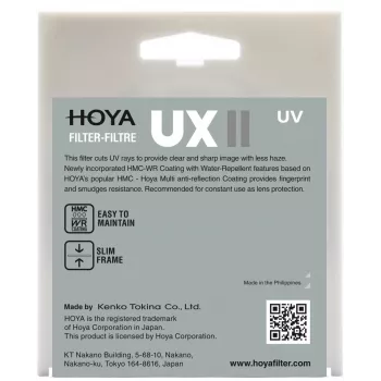 Hoya UX II UV 58 mm filter