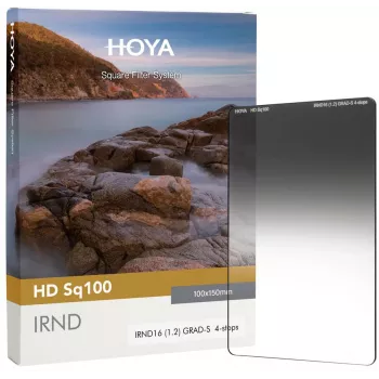 Hoya HD Square IRND16 Graduated Neutral Density Filter 100x100mm