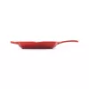 Le Creuset grillpan van gietijzer, vierkant, 26 cm, kersrood