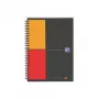 Oxford Touch notitieboek A5 gelinieerd 80 vel grijs oranje rood