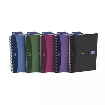 ELBA Oxford Office notitieboek A5 spiraalbinding 90 vel grijs