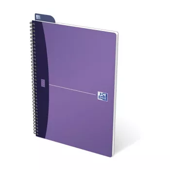 ELBA 100101918 register A4 90 vel blauw groen grijs roze violet
