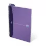 ELBA 100101918 register A4 90 vel blauw groen grijs roze violet