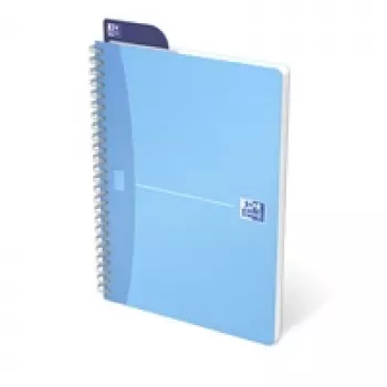 Oxford Office Essentials A5 gelinieerd notitieboek - 90 g/m² - 180 pagina's - matte afwerking - diverse kleuren