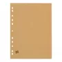 Oxford Touareg registerscheiders A4 volformaat blanco beige 6-delig 1 set