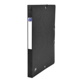 Oxford TOP FILE+ documentenbox 2,5 cm zwart
