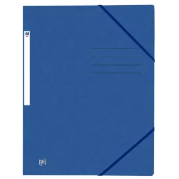 Hamelin TOP FILE+ hoekelastiekmap A4 3 kleppen blauw 400116324