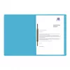 Oxford TOP FILE+ rapportmap A4 karton 390 g/m² aqua metaalhechting