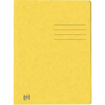 Oxford TOP FILE+ rapportmap A4 geel karton 390 g/m² omkeerbare hechting