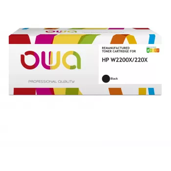 Armor OWA toner compatibel met HP W2200X 220X zwart 7.500 pagina's - compatibel - tonerpatroon