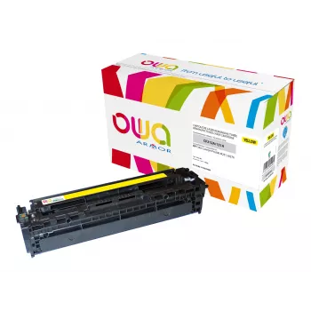 Armor OWA gele compatibele tonerpatroon (vervangt HP CF212A)