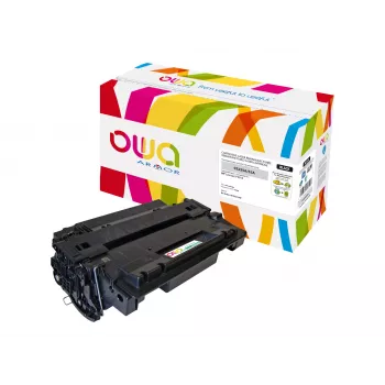 Armor OWA gereviseerde zwarte tonerpatroon (alternatief voor HP CE255A)