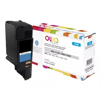 Armor cyaan Compatible tonercartridge (alternatief voor Dell 593-11141)