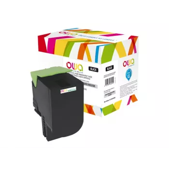 Armor OWA - zwart - Compatible - Remanufactured - tonercartridge (alternatief voor Lexmark 80C2SK0)