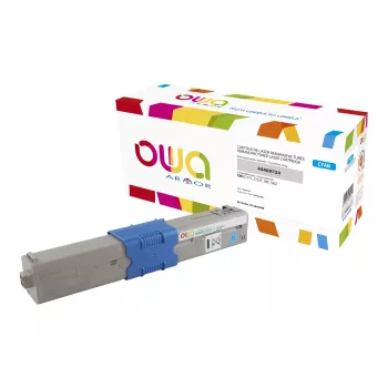 Armor OWA cyaan Compatible tonercartridge (OKI 44469724) - 5.000 pagina's