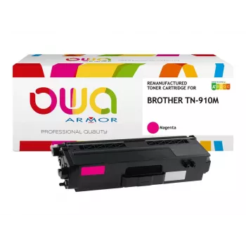 ARMOR OWA tonerpatroon compatibel met Brother TN-910M magenta (9.000 pagina's)