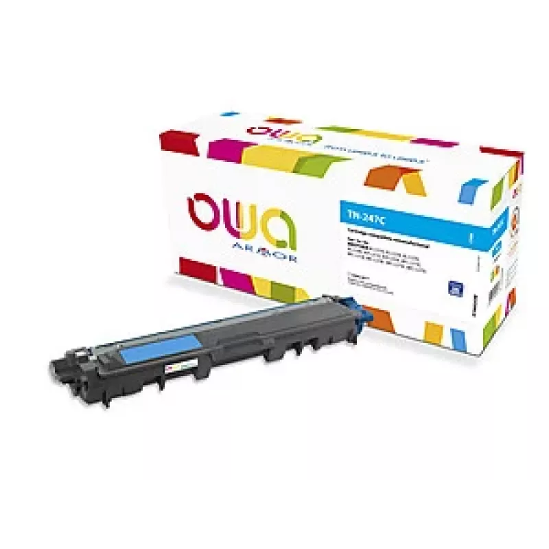 ARMOR OWA toner compatibel Brother TN-247C cyaan 2.300 pagina's met chip