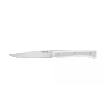 Opinel Tafelmes Facette Set met 4 stuks Wit