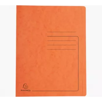Exacompta Quick binder A4 oranje Colorspan karton 355 g/m² flexibele metalen pinnen
