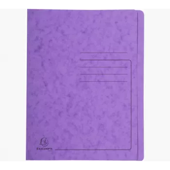 Exacompta Colorspan rapportmap A4 violet 355 g/m² flexibel karton