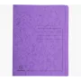 Exacompta Colorspan rapportmap A4 violet 355 g/m² flexibel karton