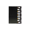 Exacompta 55334E Forever documententas A4 polypropyleen zwart 320x240 mm