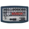 Bosch schroevendraaierbitset 32-delig Torx, Phillips, Pozidriv, zeskant, sleuf, Torq-Set lengte 25 mm