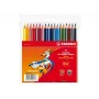 STABILO Trio Kleurpotloden, 4,2 mm, diverse kleuren, 18 stuks