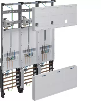 Hager univers Z compleet meterveld 3-fasig 3-veld 1050mm NRW SH MV (ZL33X4T)