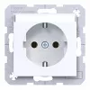 Hager WAS1101WG stopcontact Ax/Cx lichtwit glanzend