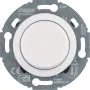 Hager WTN4011WG universele draaidimmer met middenstuk, systeem 1930/glas, wit, inbouw, R L C LED