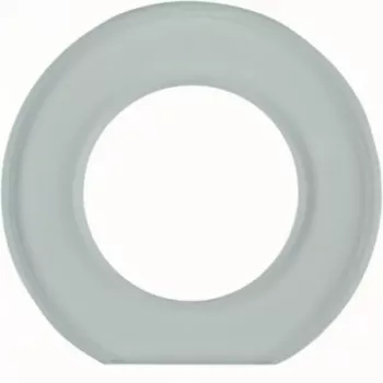 Hager serie glas 1-voudig glasafdekraam helder WTD7171GT