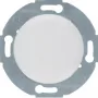 Hager WTF1001PW1 blindafdekking met centraalplaat 1930/glas polarwit