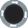 Hager WTF1001BG1 blindafdekking met middenstuk 1930/glas zwart