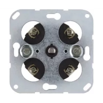 Hager WDE2041 mechanische tijdschakelaar 2-polig 120 min inbouwmodule
