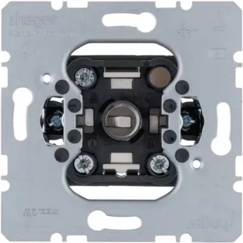 Hager WDE5101 toetsmodule met lichtsignaal E10 schroefklem inbouw