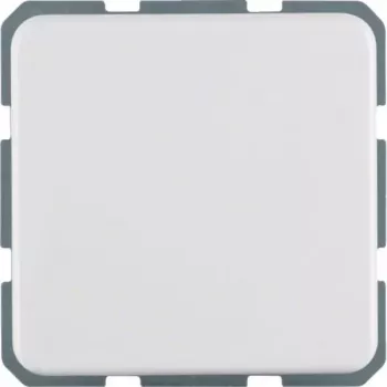 Hager WWS1211PW SCHUKO-stopcontact met klepdeksel en verhoogde aanraakbeveiliging, inbouw, polarwit glanzend