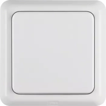Hager WWG1111PW SCHUKO-stopcontact met klepdeksel en frame WG UP IP44 zuiverwit