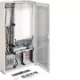 Hager FP93W1N stroomtransformator-meterkast, 3 velden, 1 meterpunt, IP44, RAL 9010