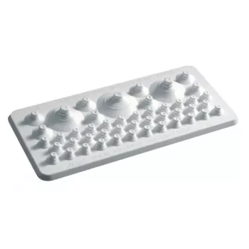 Hager FZ426 behuizingsdeur - wit (RAL 9010) - 6 rijen / 72 modules - staal - IP30 - IK07 - verwisselbare deurdranger - sleutelslot