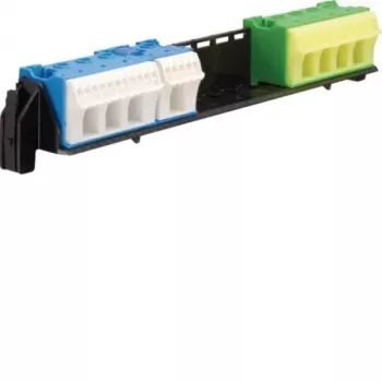 Hager PE/N-klemmenblok 2-rij VZ462