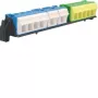 Hager PE/N-klemmenblok 4-rij VZ464