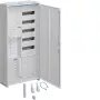 Hager ZB32ET215W1 complete meterkast 1 meterplaats BKE-I APZ 1100mm 2-veld opbouw IP31 RAL 9010