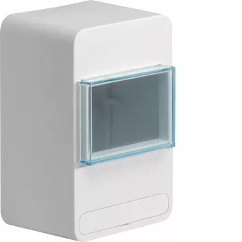 Hager TGC600 opbouwbehuizing voor verwarmingsactor, verticaal, IP31, wit
