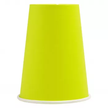 PROnappe 15 papieren bekers 200 ml, kiwi green (89113I)